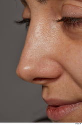 Face Mouth Nose Skin Woman Slim Studio photo references